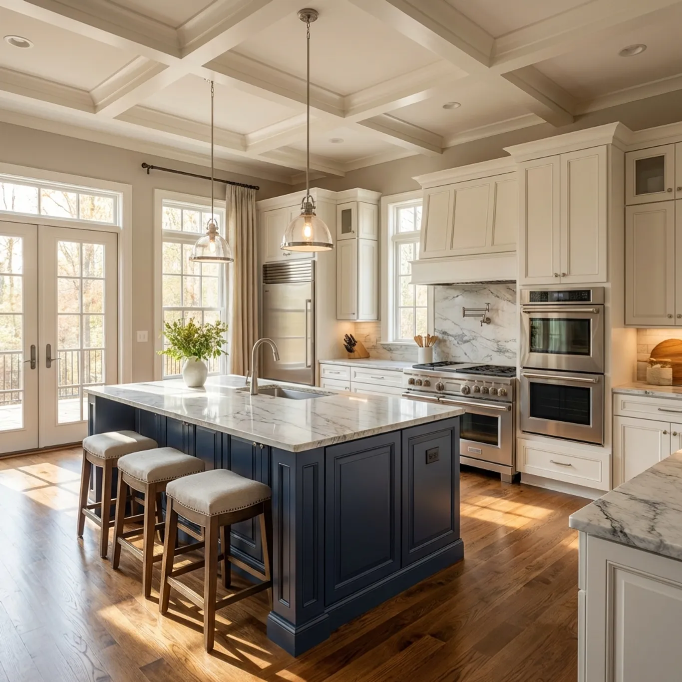 Custom cabinet installation in Madison Alabama