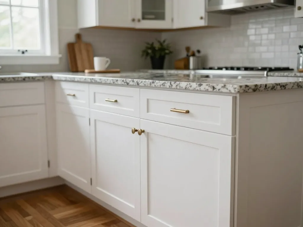 Custom Shaker-style kitchen cabinets in Madison Alabama